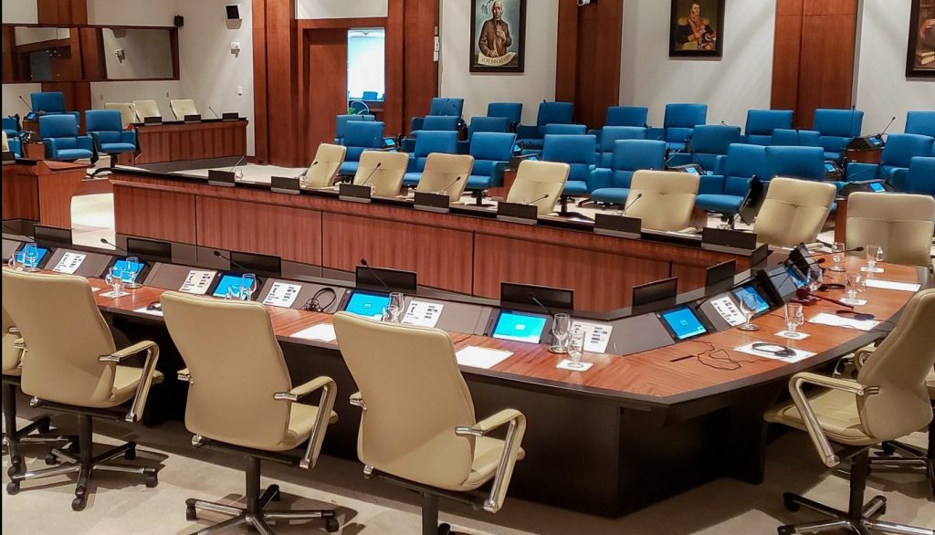 Videoconference table