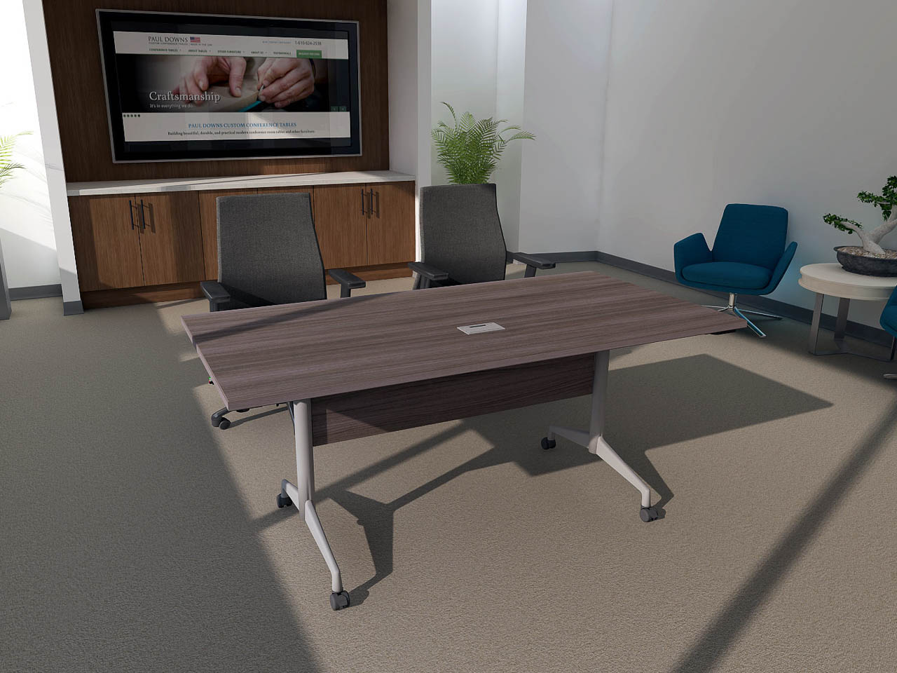 WACIF folding modular table-2 WACIF Modular Folding Table
