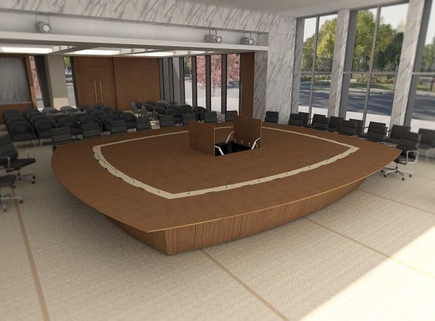 Conference Table with AV