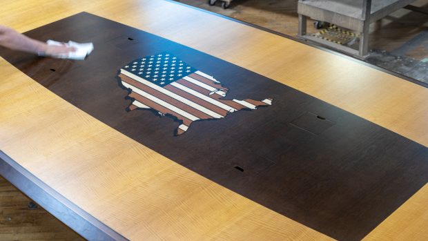 cleaning your conference table