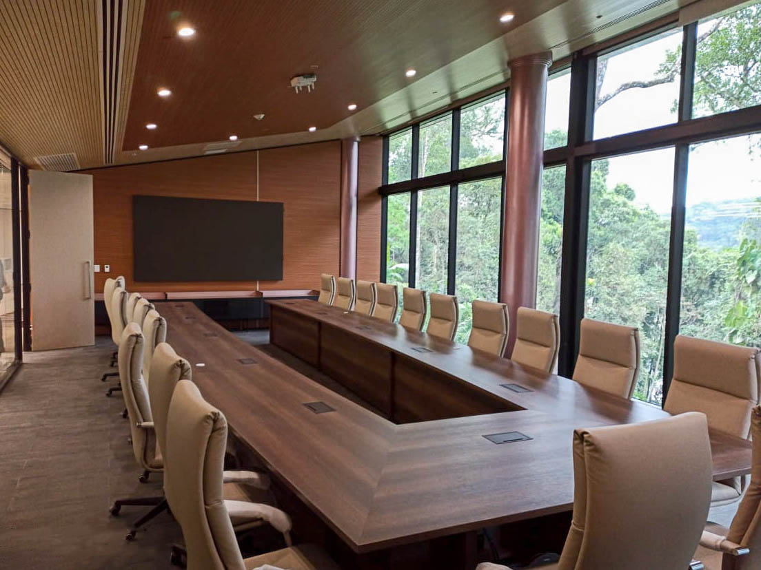 First Quantum Minerals-7 First Quantum Minerals U Shaped Table with Data