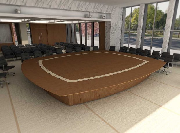 Conference Table with AV