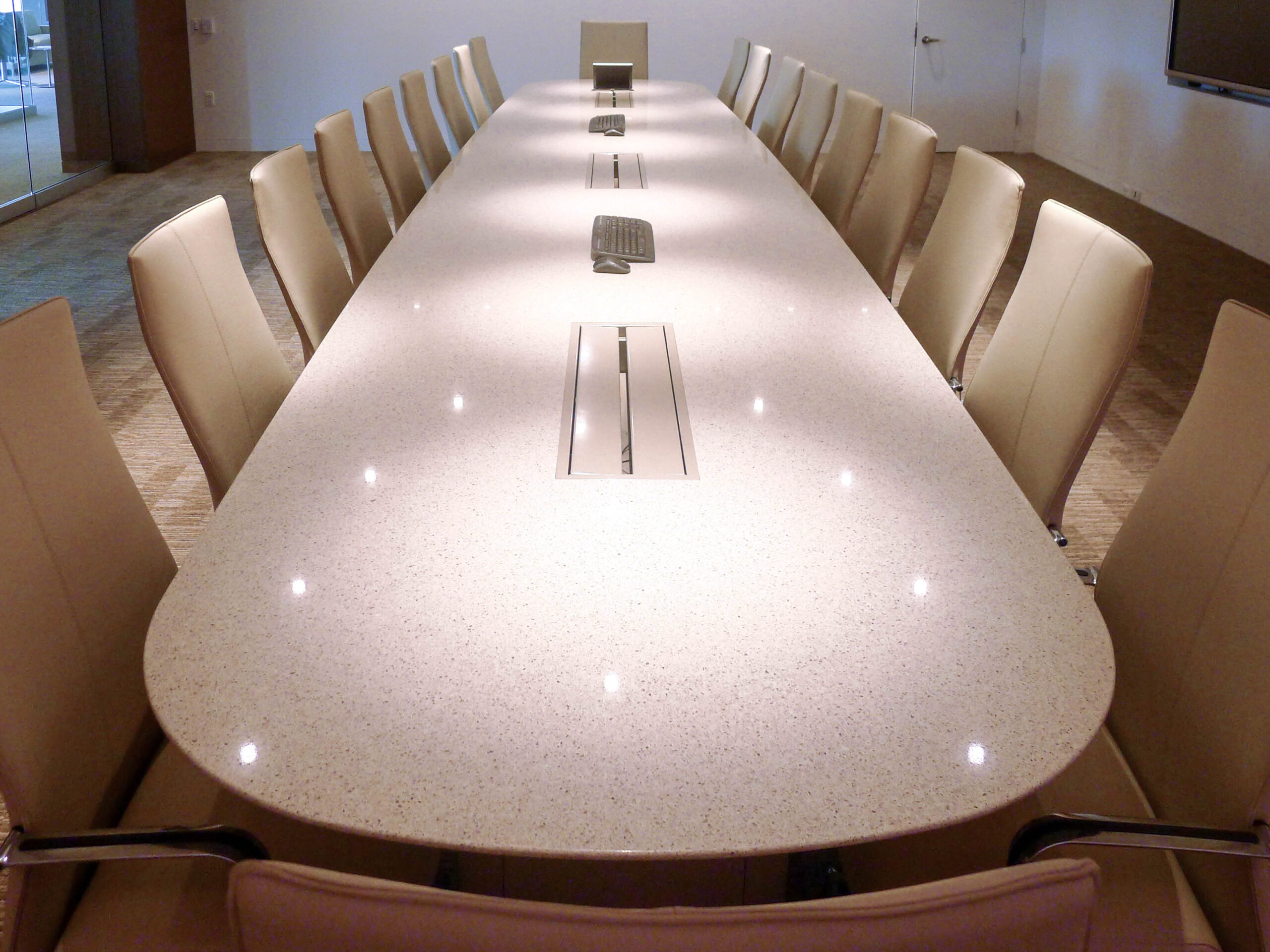 P1060435 Rounded Edge Conference Table