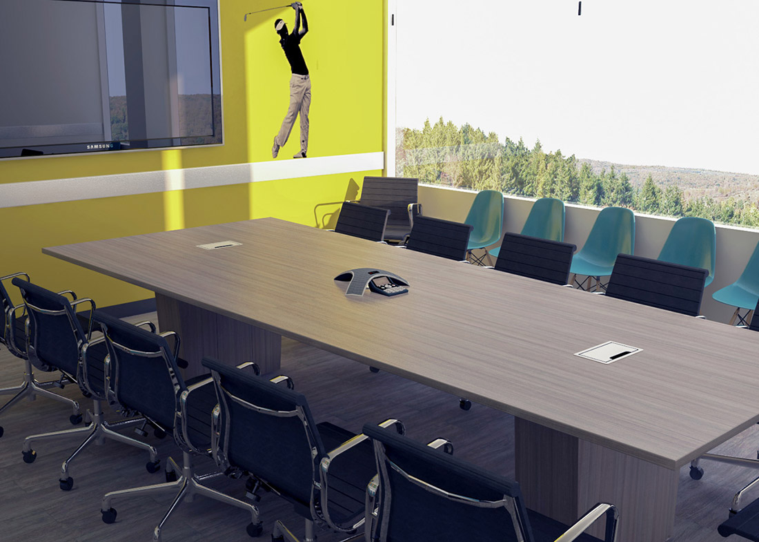 Geico Custom Contemporary Conference Table Geico Custom Contemporary Conference Table