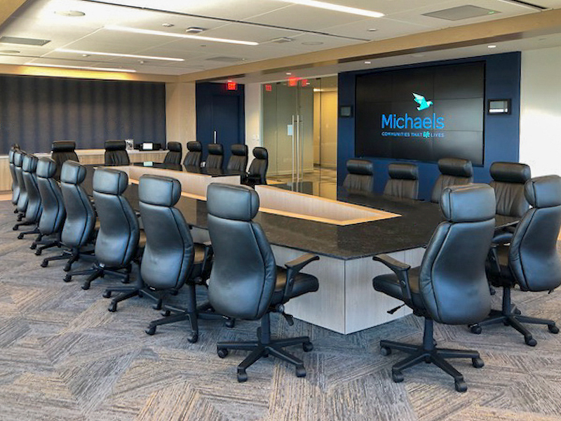 Michaels Organization_stone Stone Conference Table