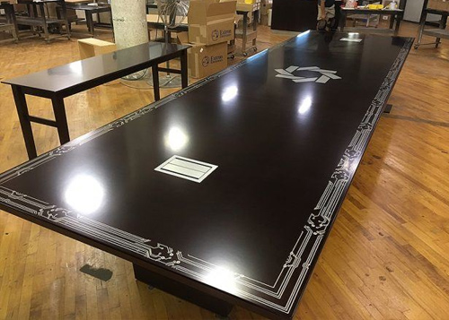 vinyl-onlay-conference-room-table-logo-1 Vinyl Onlay Conference Table Logo