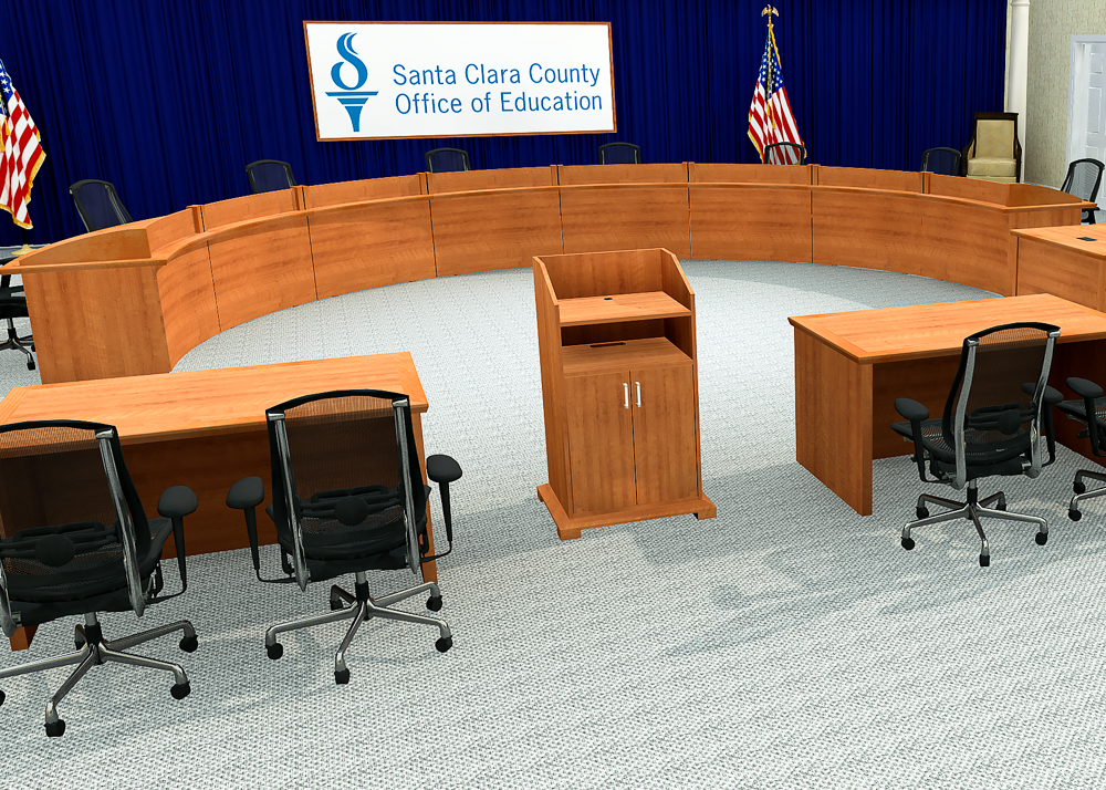 flexible committee table