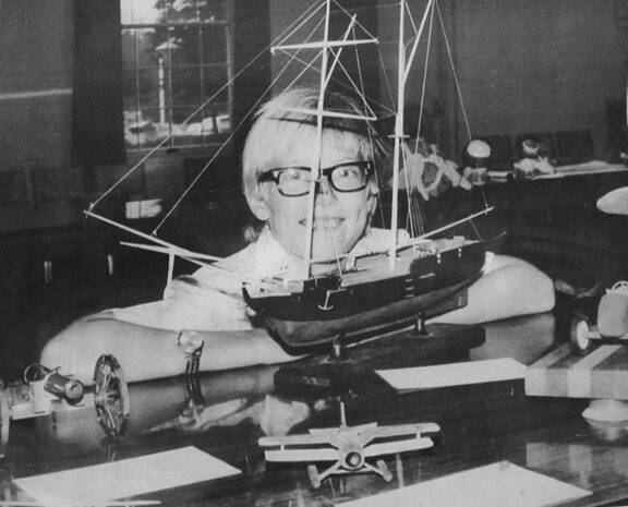 PaulAge12BW Paul Downs Early Woodworking