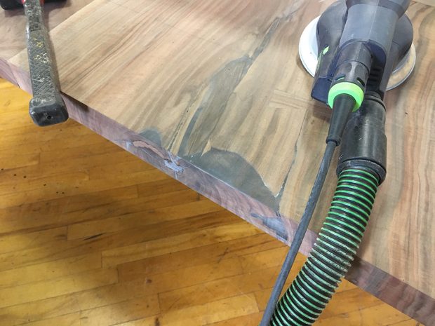 solid wood table