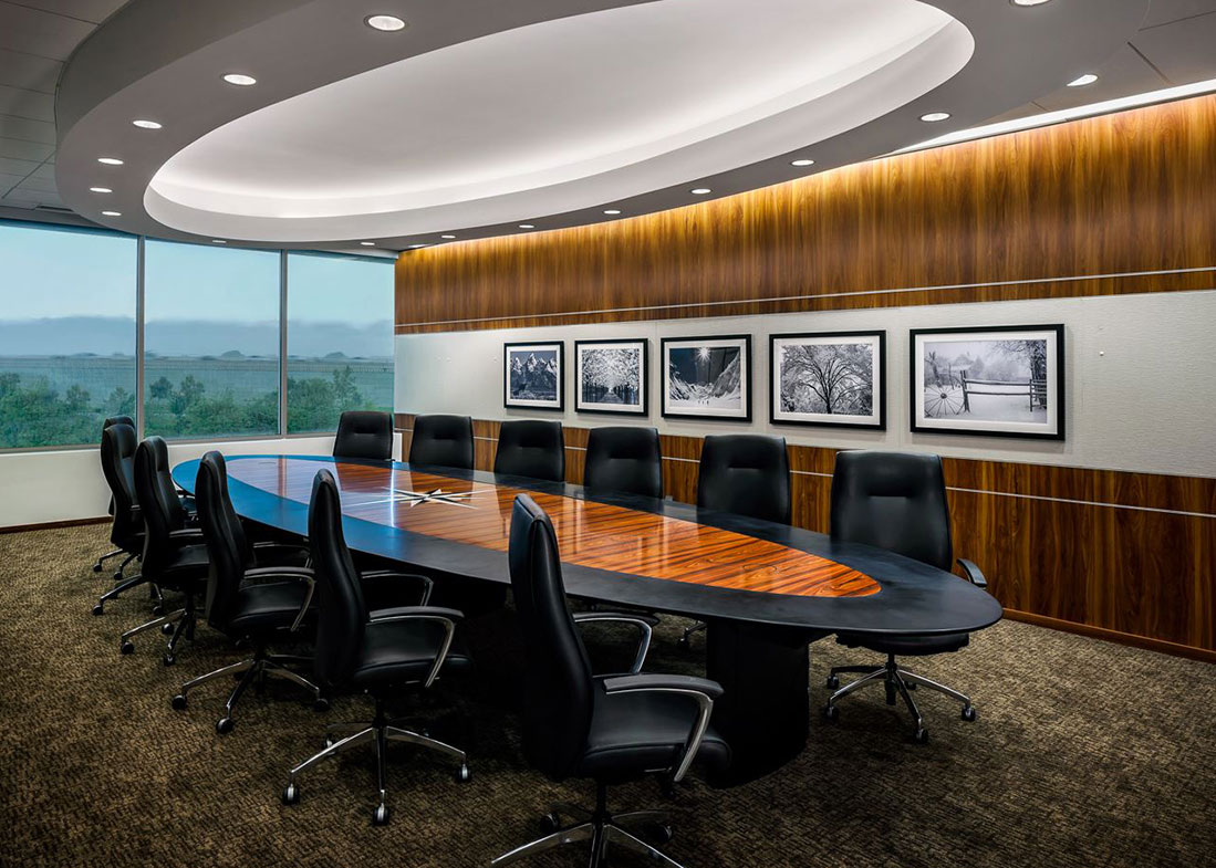 Executive Boardroom Table with Logo Christian Brothers Executive Boardroom Table with Logo