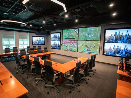 eagles-draft-room-02 Eagles Draft Room Custom Conference Table