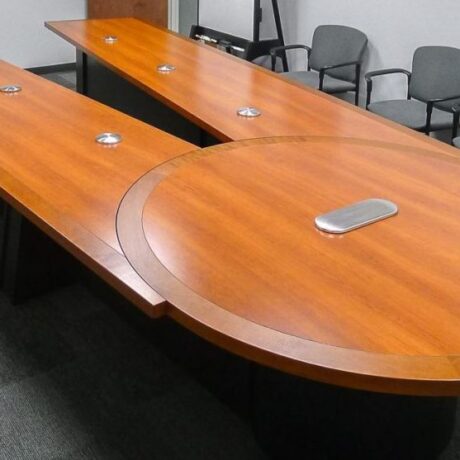 laminate-conference-tables Laminate Scissoring Conference Table