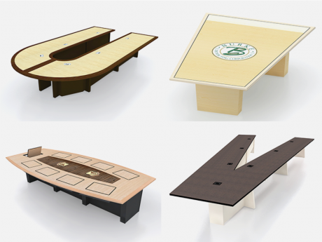 best-video-conference-table-shapes Video Conference Table Shapes