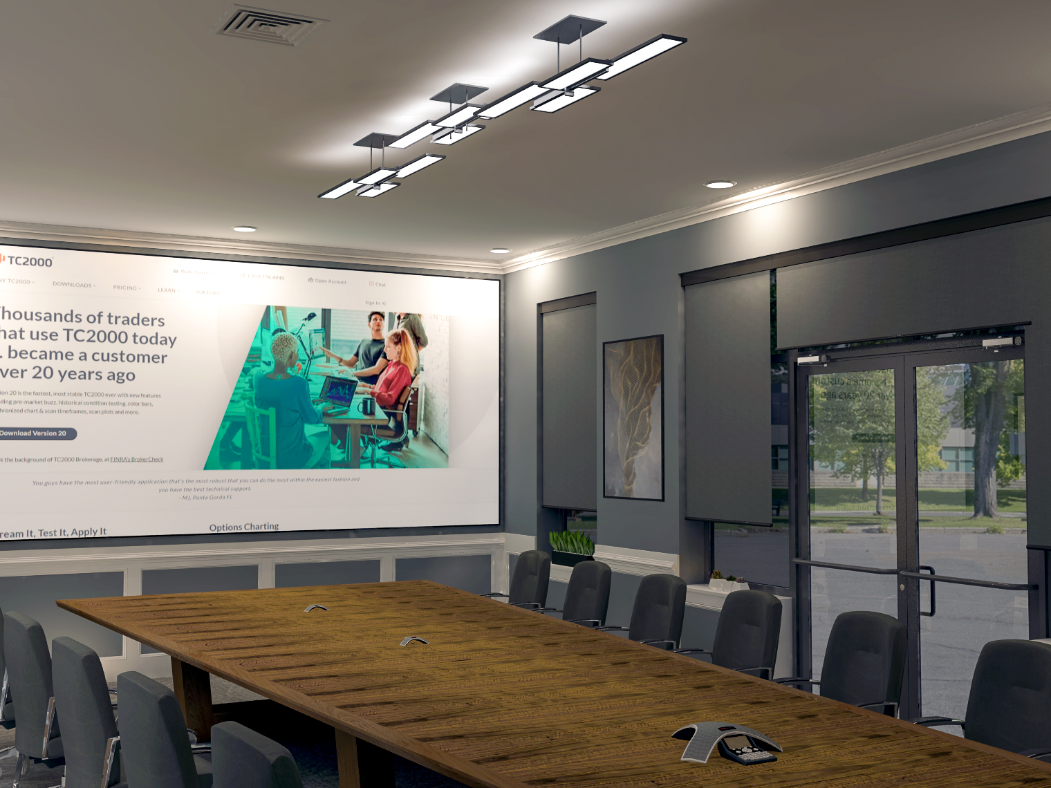Worden Brothers-3 custom conference table