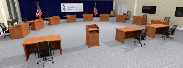 Santa Clara Social Distancing Committee Table
