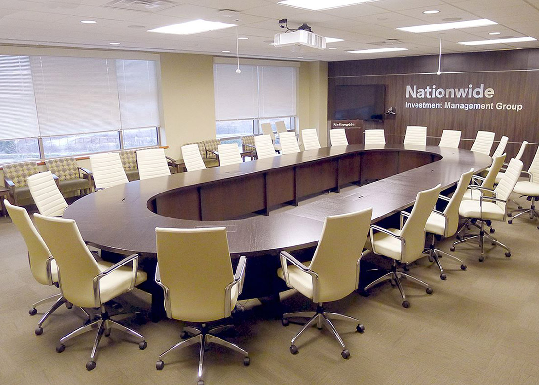 Nationwide Reconfigurable Oval Conference Table Nationwide Reconfigurable Oval Conference Table