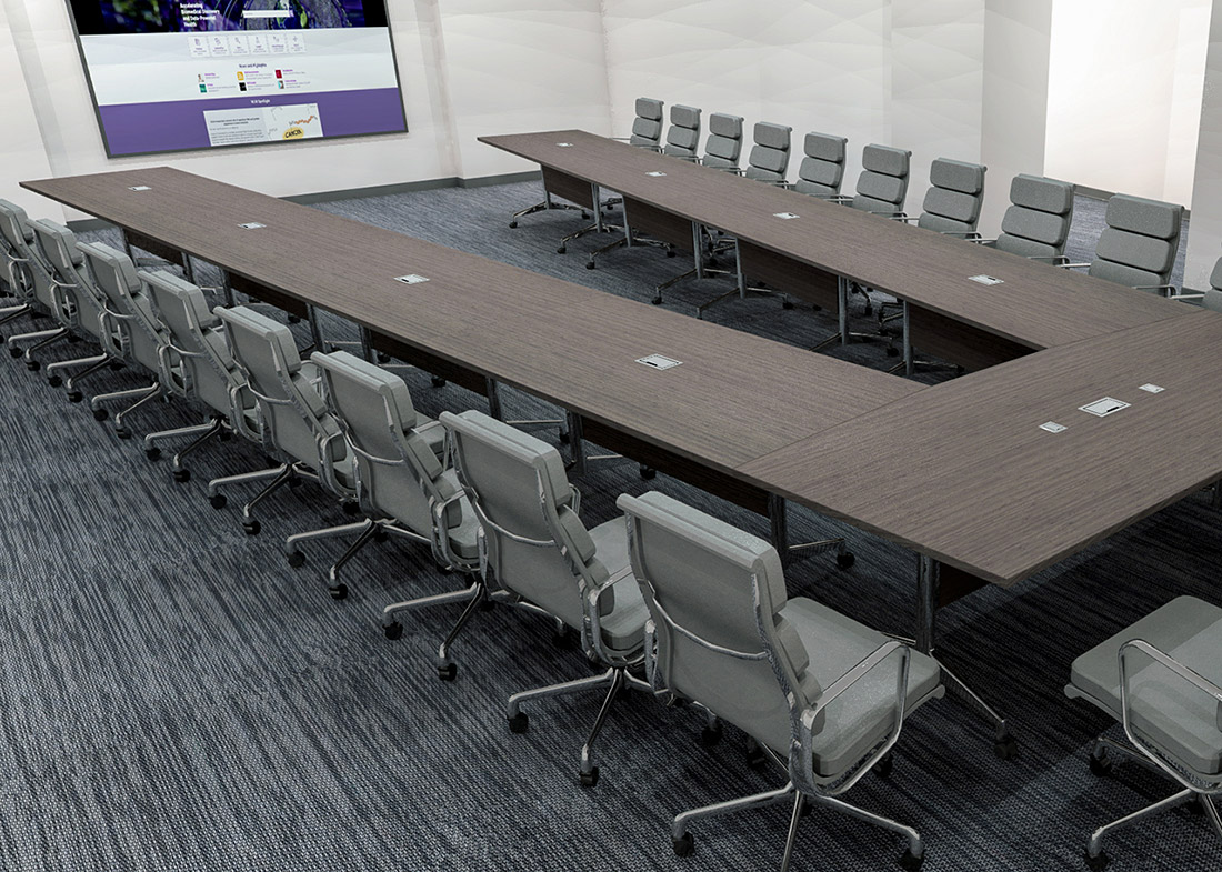 AGDIA Modular Folding Conference Table AGDIA Modular Folding Conference Table