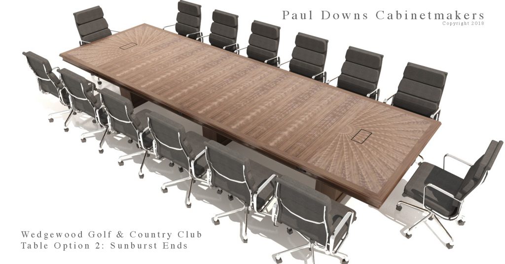 custom conference table