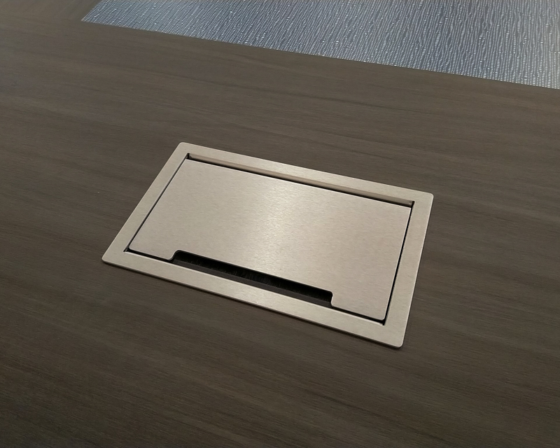 silver framed hatch power and data hatch