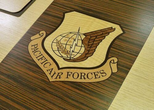 military-conference-table-logo Military Inlaid Logo